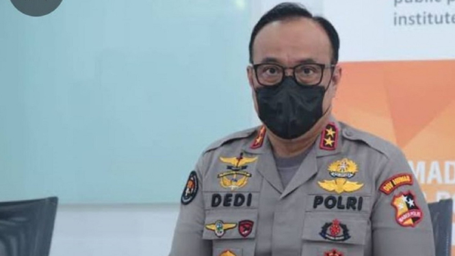 Kepala Divisi Humas Polri Irjen Pol. Dedi Prasetyo