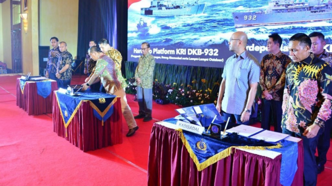 TNI AL Tandatangani Kontrak Multi Years