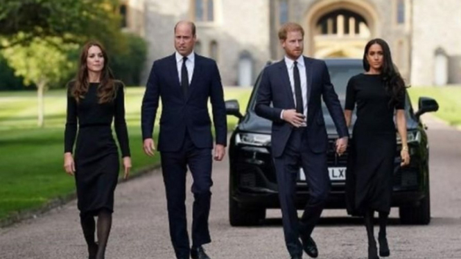 Pangeran William dan Kate Middleton, Pangeran Harry dan Meghan