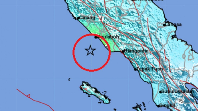 Gempa Magnitudo 6,4 Guncang Warga yang Tertidur Lelap