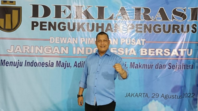 Ketua Umum DPP Jaringan Indonesia Bersatu Muhammad Kadafi.