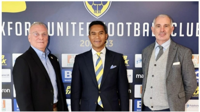 Anindya Bakrie & Erick Thohir pegang 51% saham Oxford United
