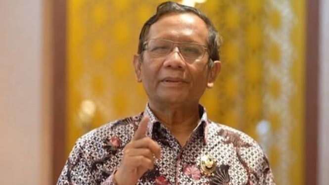 Menkopolhukam Mahfud MD.