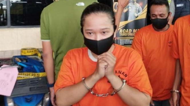 Diduga Mencuri Motor, Putri Pedangdut Imam S Arifin Ditangkap Polisi