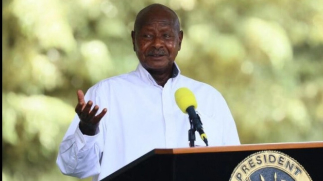 Presiden Uganda Yoweri Museveni.