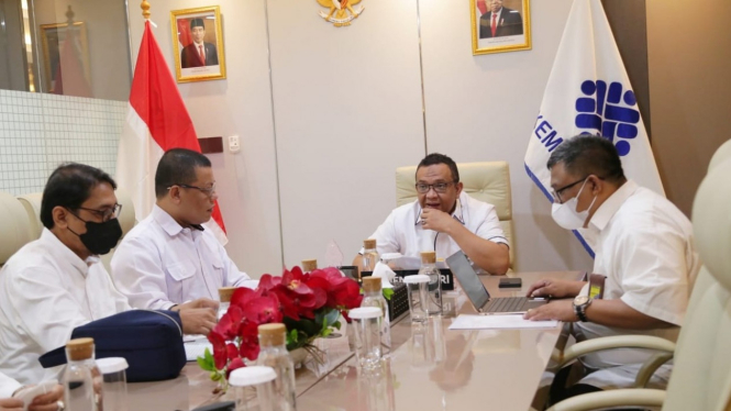 Jaringan Indonesia Bersatu bertemu Wamen Kemnaker.