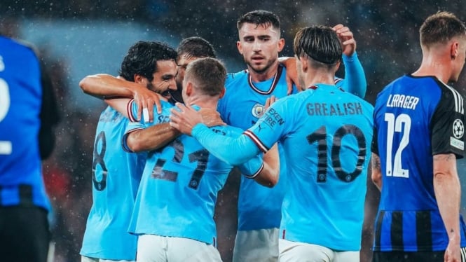 Manchester City Lumat Copenhage 5-0