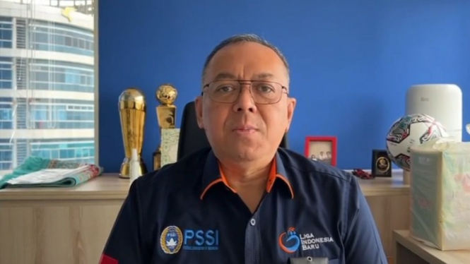 Direktur PT Liga Indonesia Baru, Akhmad Hadian Lukita