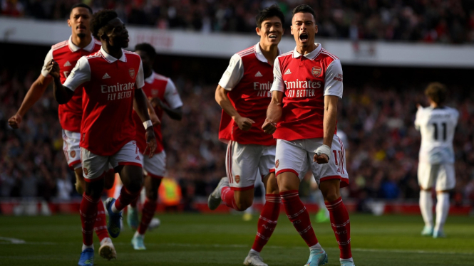 Arsenal Sukses Kalahkan Liverpool untuk Duduki Puncak Klasemen