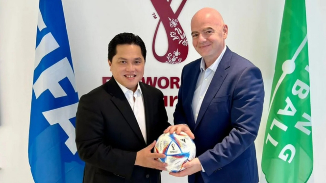 Erick Thohir: Sepak Bola Indonesia Bakal Diawasi FIFA