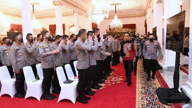 Ini Arahan Presiden Jokowi untuk Kepolisian Republik Indonesia