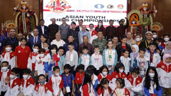 Gubernur Bali Resmi Buka Asian Youth Chess Championships 2022
