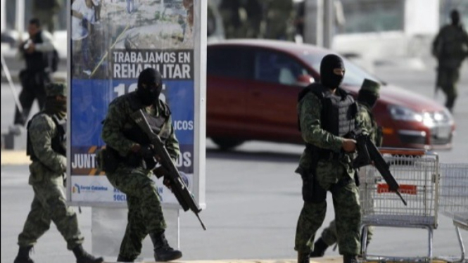 Pasukan keamanan Meksiko.