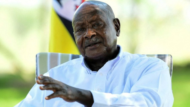 Presiden Uganda Yoweri Museveni.