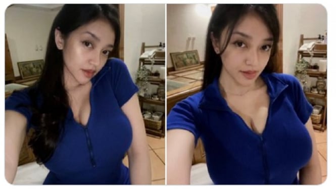 Amanda Zahra Pamer Foto Seksi