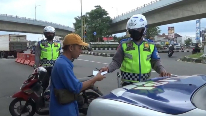 7.400 Pengendara Kena Tilang saat Operasi Zebra Progo Polresta Sleman