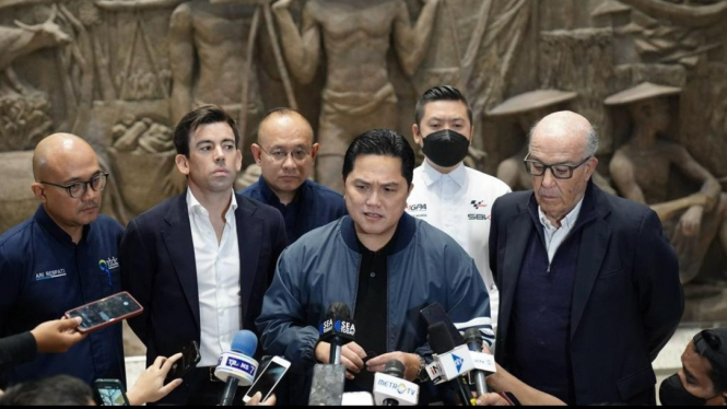 Erick Thohir : Sirkuit Mandalika Lebih Siap Gelar Seri MotoGP 2023