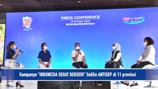SoKlin Antisep Luncurkan Kampanye Indonesia Sehat Berseri