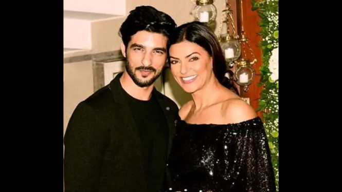 Sushmita Sen dan Rohman Shawl