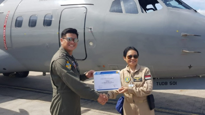 Pilot Cantik Asal Indonesia yang Sukses Latih AU Brunei