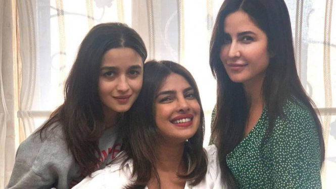 Alia Bhatt, Katrina Kaif, dan Priyanka Chopra