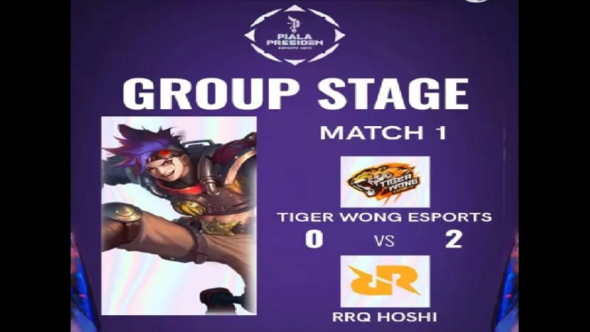 RRQ Hoshi Taklukan Tiger Wong Esport 2-0