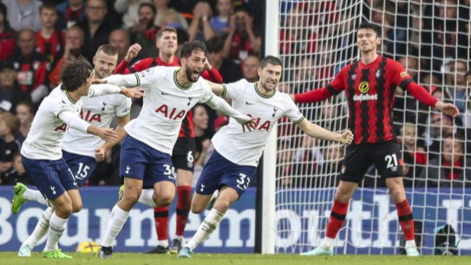 Tottenham Hotspur comeback setelah tertinggal 2 gol