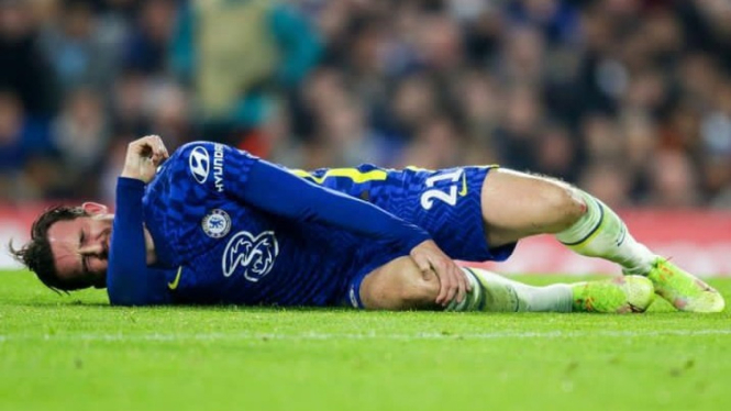 Ben Chilwell mengalami cedera pada laga Chelsea vs Dinamo Zagreb