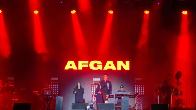 Afgan di Joyland Fest 2022
