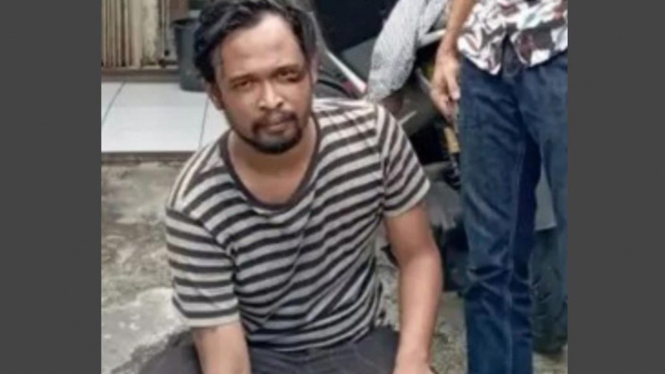 Aksinya Viral, Pria yang Pukul Istrinya Ditangkap Polisi