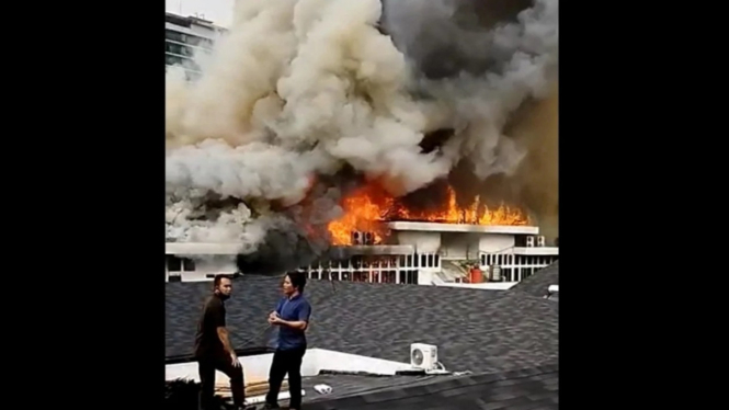 4 Orang Diperiksa Terkait Kebakaran di Gedung Balai Kota Bandung