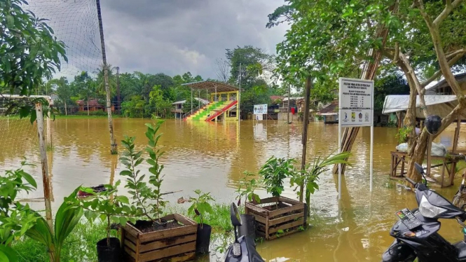 Banjir di Aceh Tamiang.