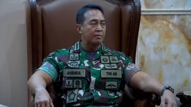 Panglima TNI Jenderal Andika Perkasa Memutasi 130 Pati TNI