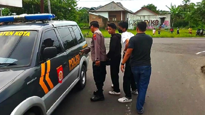 Pelajar Asal Sleman Ditangkap Polisi di Klaten Gegara Hendak Tawuran