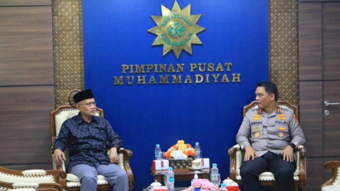 Kapolda DIY Menemui Ketua Umum PP Muhammadiyah, Ada Apa?