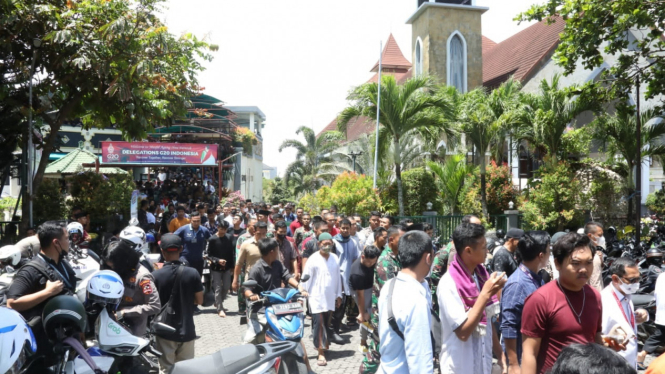 Masjid menjadi salah satu fasilitas ibadah delegasi KTT G20 di Bali.