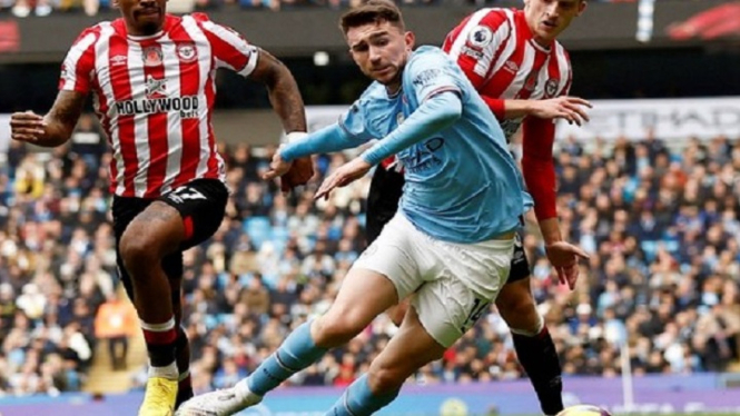 Tragis, Man City Kalah di Menit Akhir saat Melawan Brentford, Skor 1-2