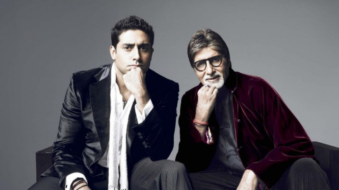 Abhishek Bachchan dan Amitabh Bachchan