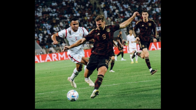 Fullkrug cetak gol Jerman saat kalahkan Oman 1-0 dalam uji coba