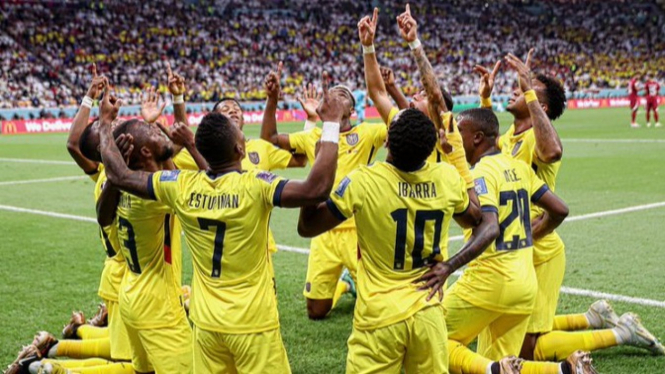 Timnas Ekuador menang atas tuan rumah Qatar