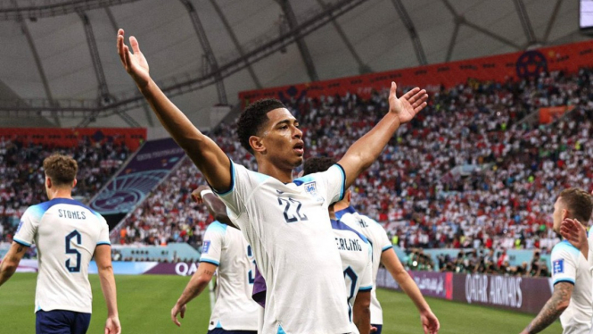 Jude Bellingham cetak gol dalam debutnya di Piala Dunia 2022