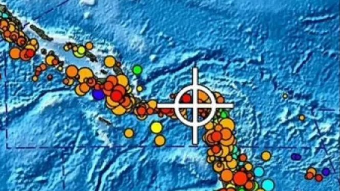 Gempa Bumi Dahsyat Magnitudo 7,0 Guncang Kepualuan Salomon