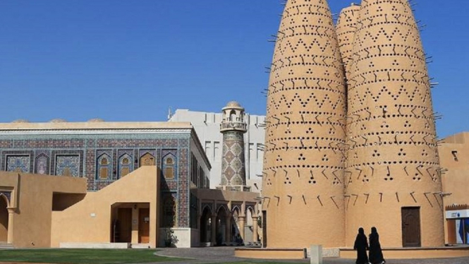 Bentuknya Unik, Masjid di Qatar Jadi Daya Tarik Penggemar Piala Dunia
