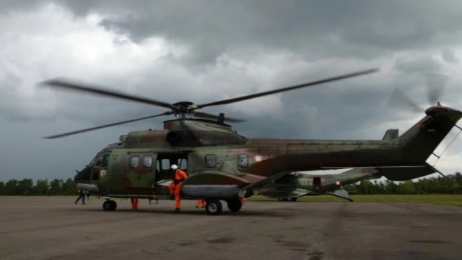 Ilustrasi Helikopter TNI.