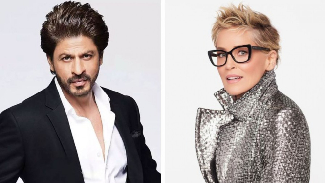 Shah Rukh Khan dan Sharon Stone