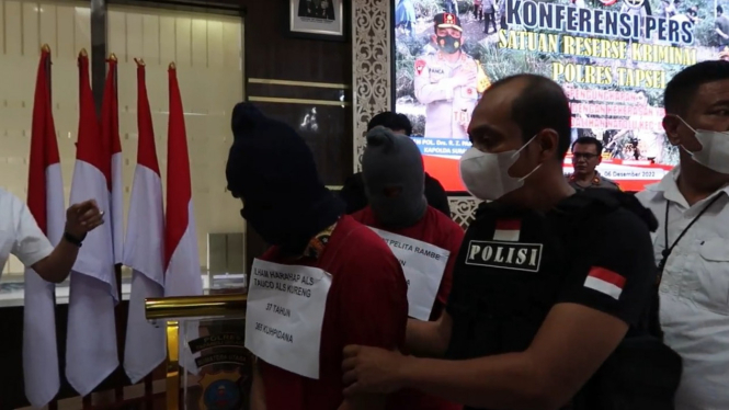 Polisi Tangkap Komplotan Sadis Perampok Pedagang Emas