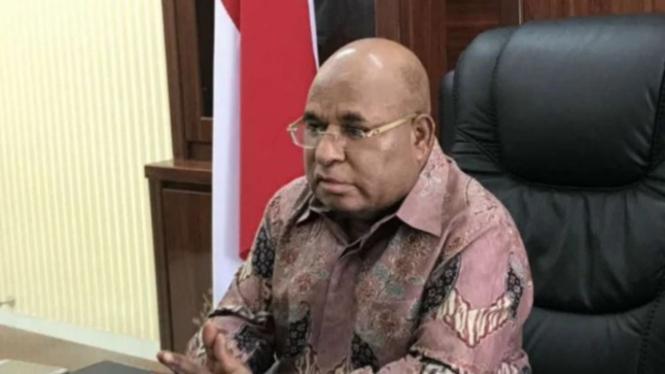 Gubernur Papua Lukas Enembe.