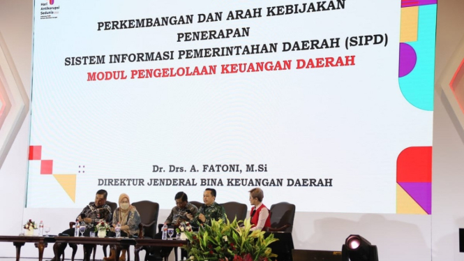 Soft Launching SIPD sebagai aplikasi umum bagi Pemerintah Daerah.