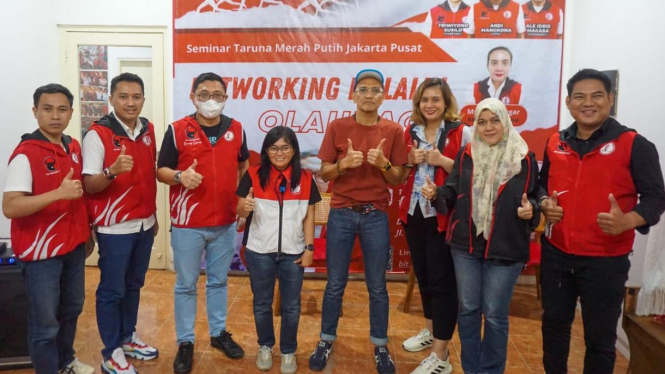 Taruna Merah Putih Jakarta Pusat Bangun Networking Melalui Olahraga