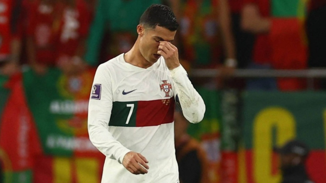 Piala Dunia 2022, Portugal Disingkirkan Maroko, Ini Kata Ronaldo
